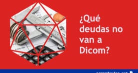 Que deudas no van a dicom