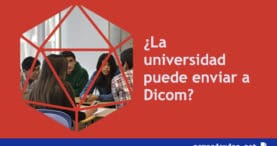 La universidad puede enviar a Dicom
