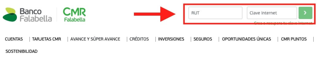 Pagar falabella en linea