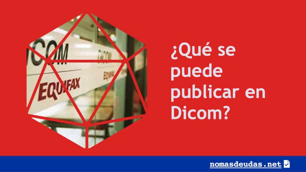 Qué se puede publicar en Dicom