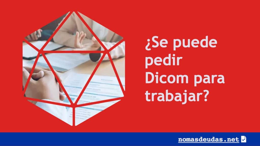 Se puede pedir Dicom para trabajar