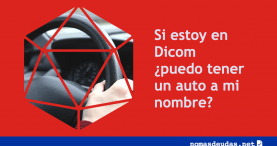 Si estoy en Dicom puedo tener un auto a mi nombre