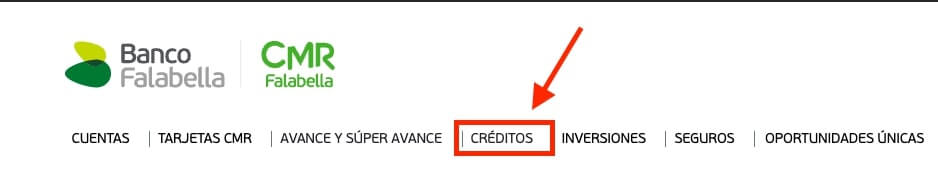 como solicitar un credito automotriz online en Banco Falabella paso 2