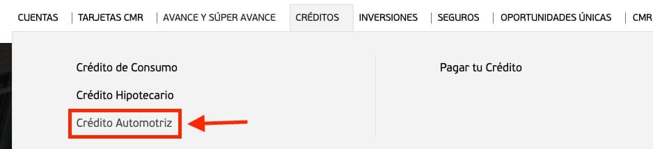 como solicitar un credito automotriz online en Banco Falabella paso 3