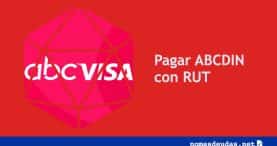 Pagar ABCDIN con RUT