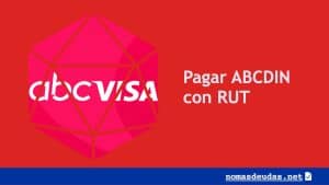 Pagar ABCDIN con RUT