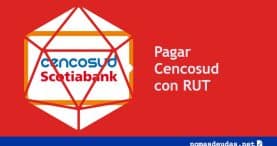 Pagar Cencosud con RUT