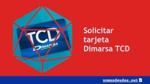 Solicitar tarjeta Dimarsa TCD