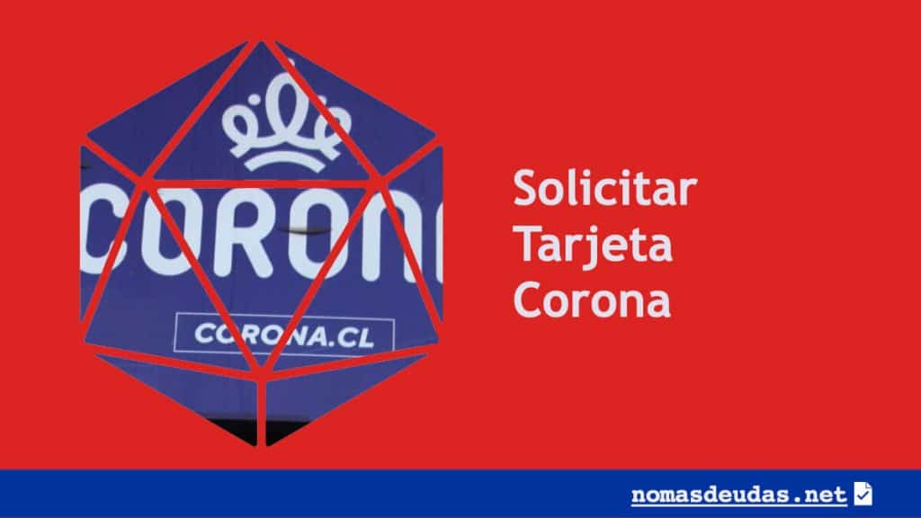 solicitar tarjeta corona