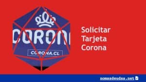 solicitar tarjeta corona