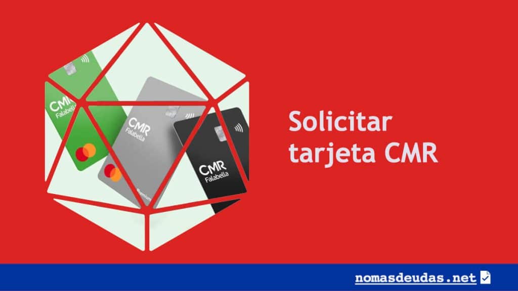 Solicitar tarjeta CMR